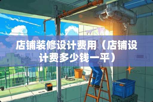 店铺装修设计费用（店铺设计费多少钱一平）