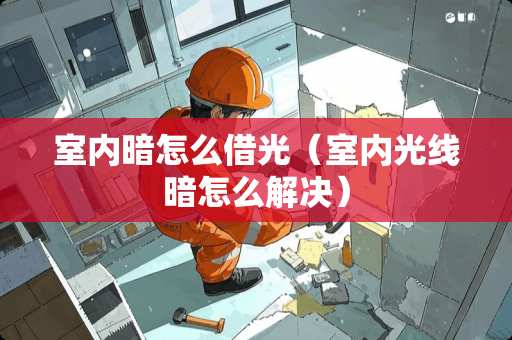 室内暗怎么借光（室内光线暗怎么解决）