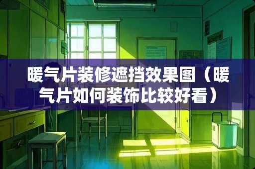 暖气片装修遮挡效果图（暖气片如何装饰比较好看）