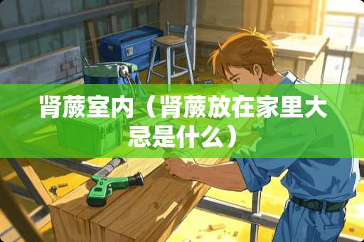 肾蕨室内（肾蕨放在家里大忌是什么）