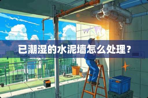 已潮湿的水泥墙怎么处理？