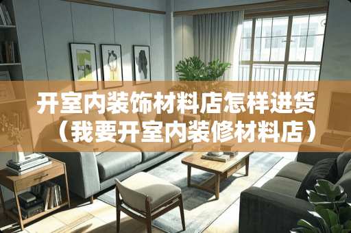 开室内装饰材料店怎样进货（我要开室内装修材料店）