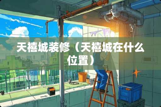 天禧城装修（天禧城在什么位置）
