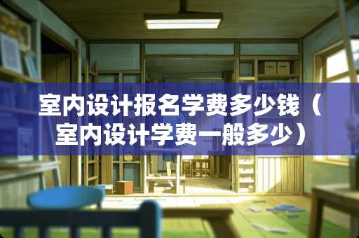 室内设计报名学费多少钱（室内设计学费一般多少）