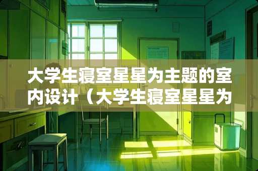 大学生寝室星星为主题的室内设计（大学生寝室星星为主题的室内设计作品）