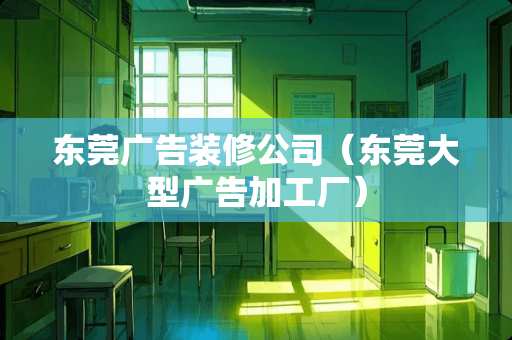 东莞广告装修公司（东莞大型广告加工厂）