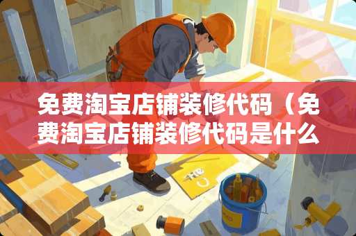 免费淘宝店铺装修代码（免费淘宝店铺装修代码是什么）