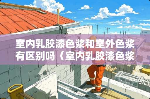 室内乳胶漆色浆和室外色浆有区别吗（室内乳胶漆色浆和室外色浆有区别吗视频）