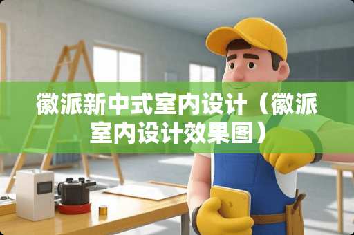 徽派新中式室内设计（徽派室内设计效果图）