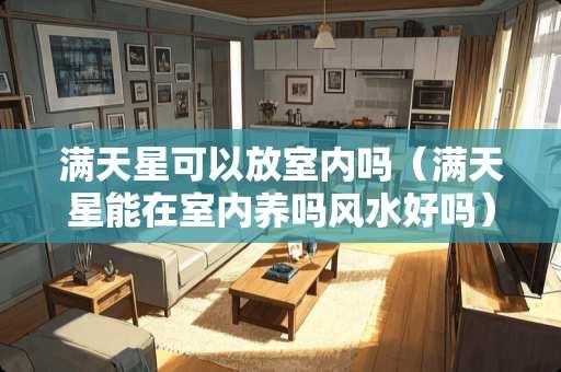 满天星可以放室内吗（满天星能在室内养吗风水好吗）