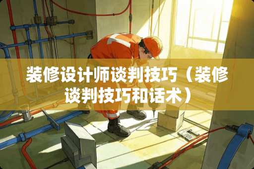 装修设计师谈判技巧（装修谈判技巧和话术）