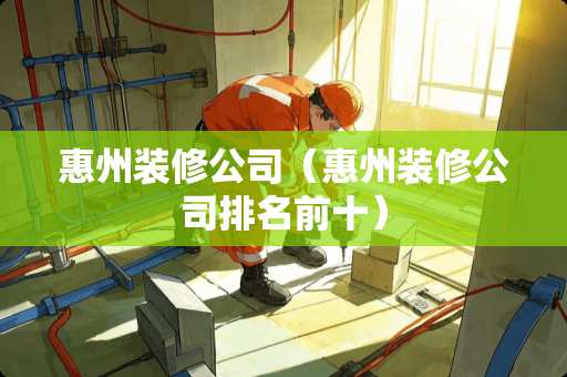 惠州装修公司（惠州装修公司排名前十）