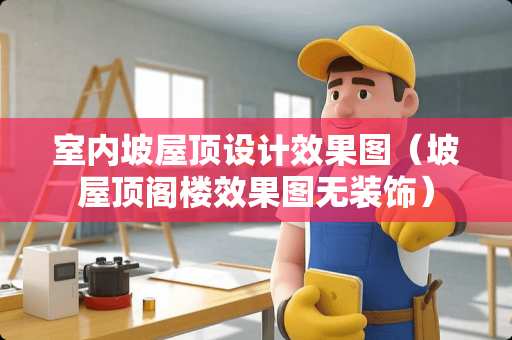 室内坡屋顶设计效果图（坡屋顶阁楼效果图无装饰）