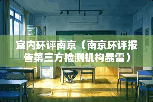 室内环评南京（南京环评报告第三方检测机构暴雷）