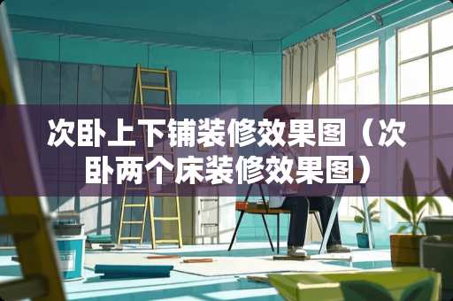 次卧上下铺装修效果图（次卧两个床装修效果图）