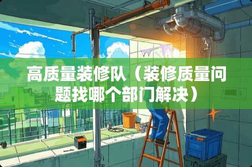 高质量装修队（装修质量问题找哪个部门解决）