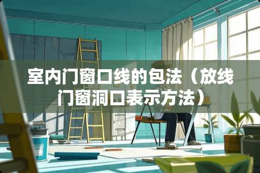 室内门窗口线的包法(放线门窗洞口表示方法) 室内门窗口线的包法(放线门窗洞口表示方法)