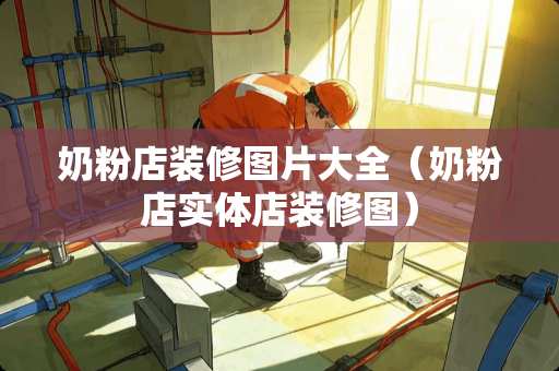 奶粉店装修图片大全（奶粉店实体店装修图）