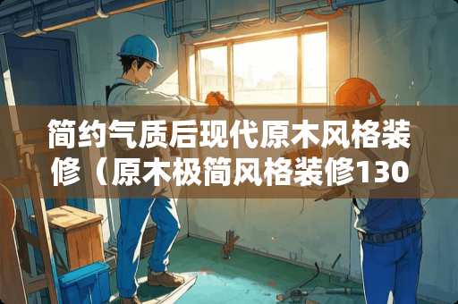 简约气质后现代原木风格装修（原木极简风格装修130平）