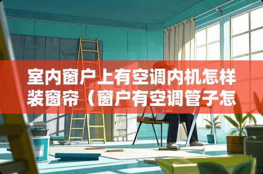 室内窗户上有空调内机怎样装窗帘（窗户有空调管子怎么装窗帘）