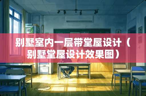 别墅室内一层带堂屋设计（别墅堂屋设计效果图）