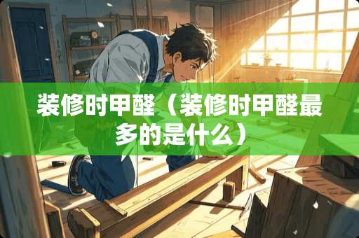 装修时甲醛（装修时甲醛最多的是什么）