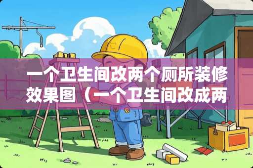 一个卫生间改两个厕所装修效果图（一个卫生间改成两个效果图）