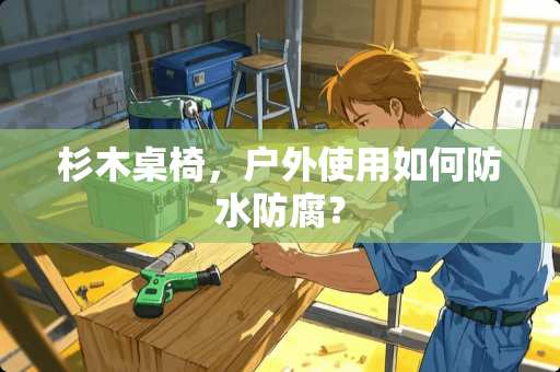杉木桌椅，户外使用如何防水防腐？