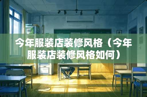 今年服装店装修风格（今年服装店装修风格如何）