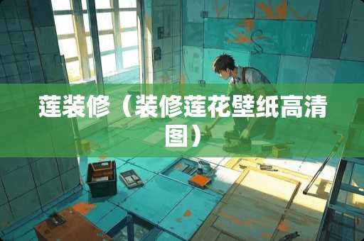 莲装修（装修莲花壁纸高清图）