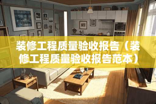 装修工程质量验收报告（装修工程质量验收报告范本）