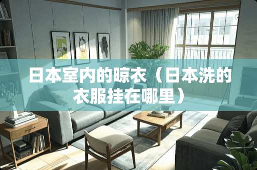 日本室内的晾衣（日本洗的衣服挂在哪里）