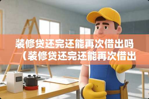 装修贷还完还能再次借出吗（装修贷还完还能再次借出吗知乎）