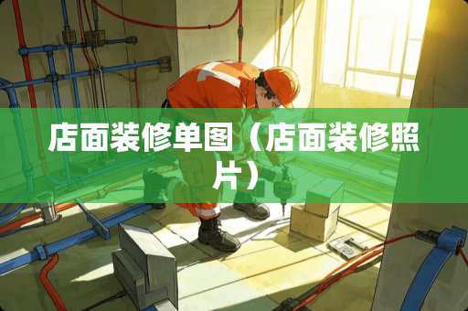 店面装修单图（店面装修照片）