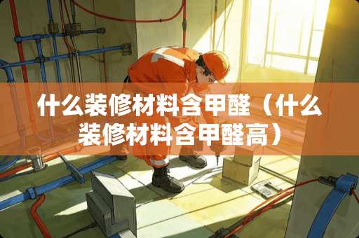 什么装修材料含甲醛（什么装修材料含甲醛高）