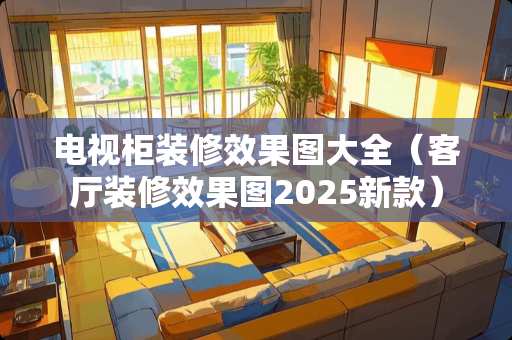 电视柜装修效果图大全（客厅装修效果图2025新款）