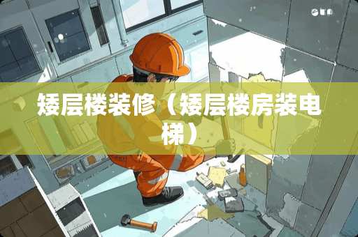 矮层楼装修(矮层楼房装电梯) 矮层楼装修(矮层楼房装电梯)