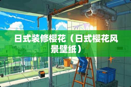 日式装修樱花（日式樱花风景壁纸）