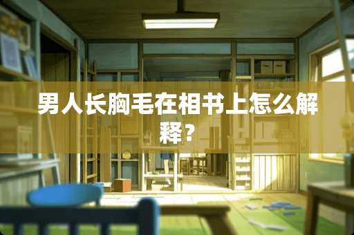 男人长胸毛在相书上怎么解释？
