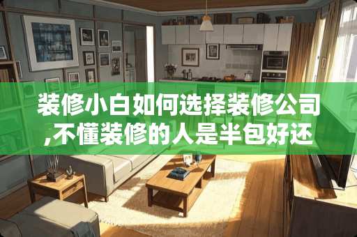 装修小白如何选择装修公司,不懂装修的人是半包好还是全包好