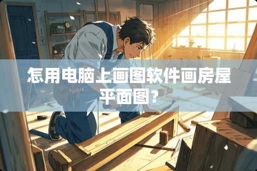 怎用电脑上画图软件画房屋平面图？