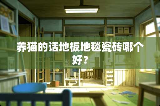 养猫的话地板地毯瓷砖哪个好？