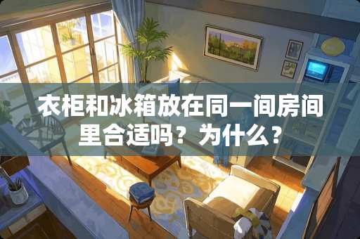 衣柜和冰箱放在同一间房间里合适吗？为什么？
