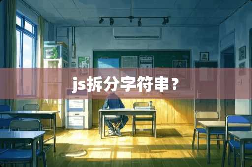 js拆分字符串？