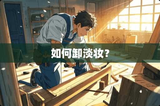 如何卸淡妆? 如何卸淡妆?