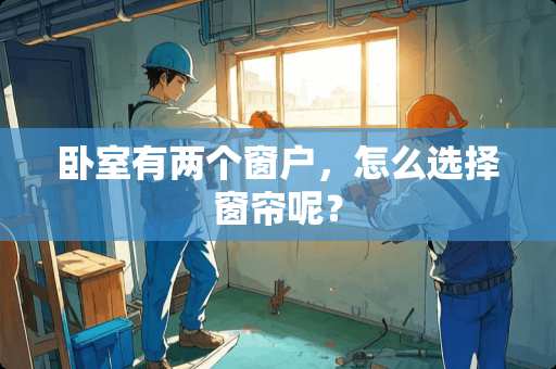 卧室有两个窗户，怎么选择窗帘呢？