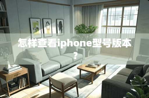 怎样查看iphone型号版本？