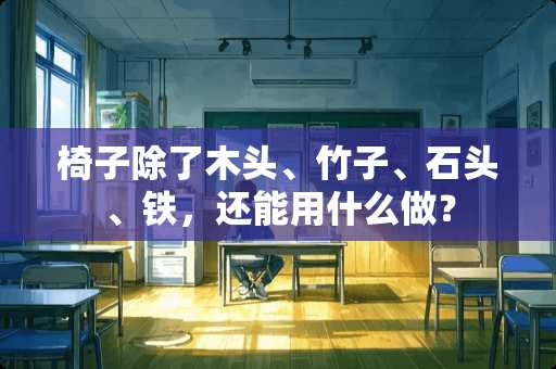 椅子除了木头、竹子、石头、铁，还能用什么做？