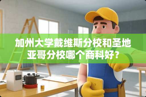 加州大学戴维斯分校和圣地亚哥分校哪个商科好？