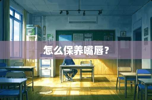 怎么保养嘴唇? 怎么保养嘴唇?